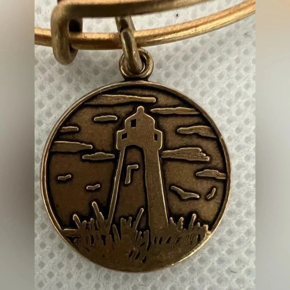 Alex and Ani | Lighthouse charm bracelet. - Picture 2 of 11